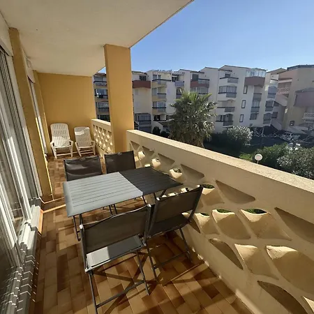 Bel T2 Au Cap D'agde Avec Terrasse, Parking, Proche - Fr-1-749-31 Apartmán Agde